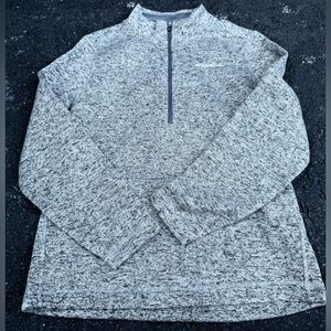 Eddie Bauer Mens Better Sweater Knit Pullover 1/4 Zip L Casual Fall‎ Outdoor